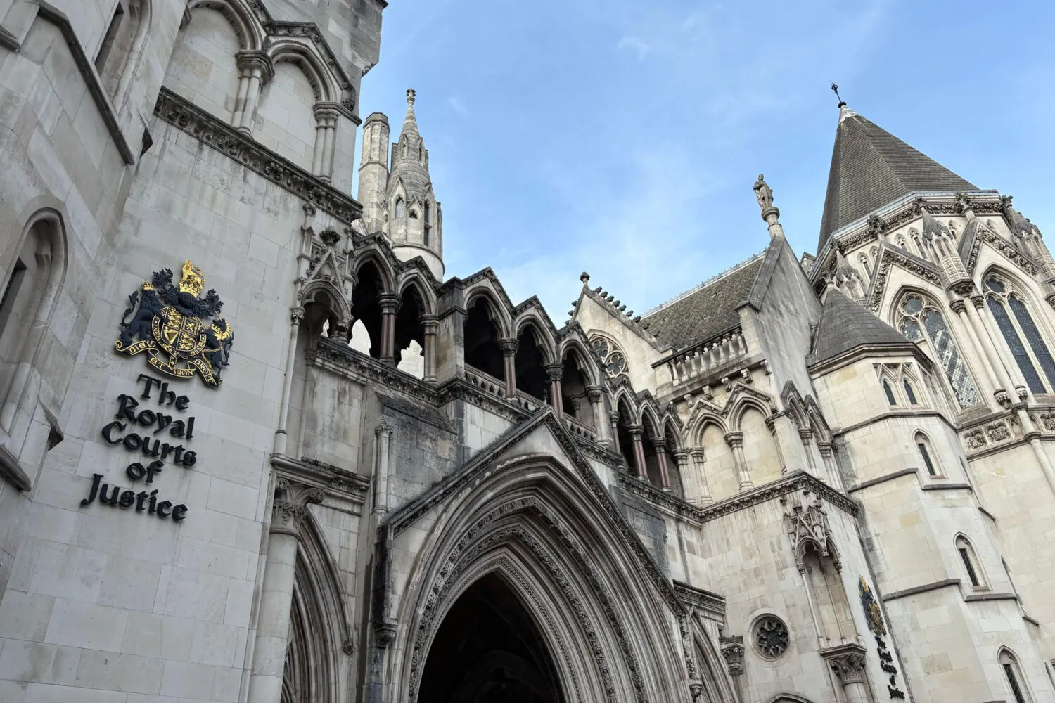 Courts of Justice, which will hear the legal challenge by Anaesthetists United against the General Medical Council.