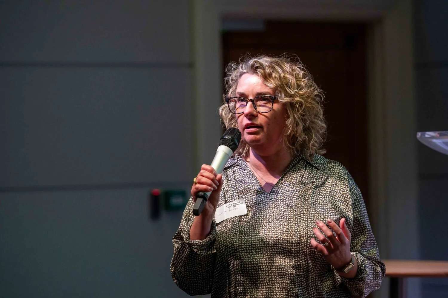 Dr Claire Davies speaking at DAUK's Jenny Vaughan Memorial Conference