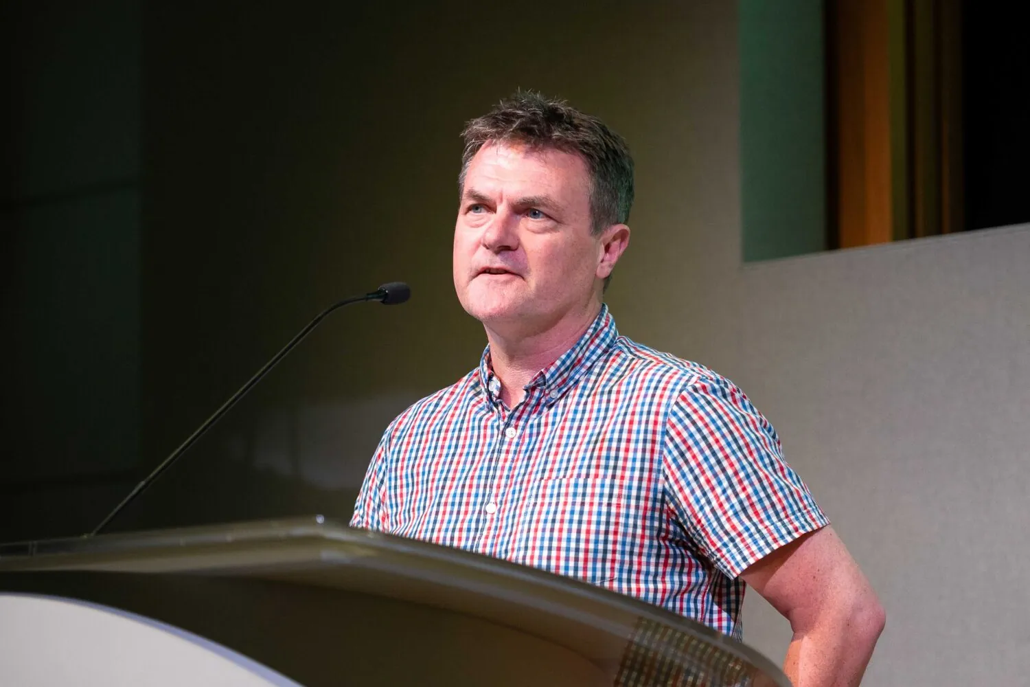 Dr Steve Taylor speaking at the DAUK conference. He says general practice remains an afterthought