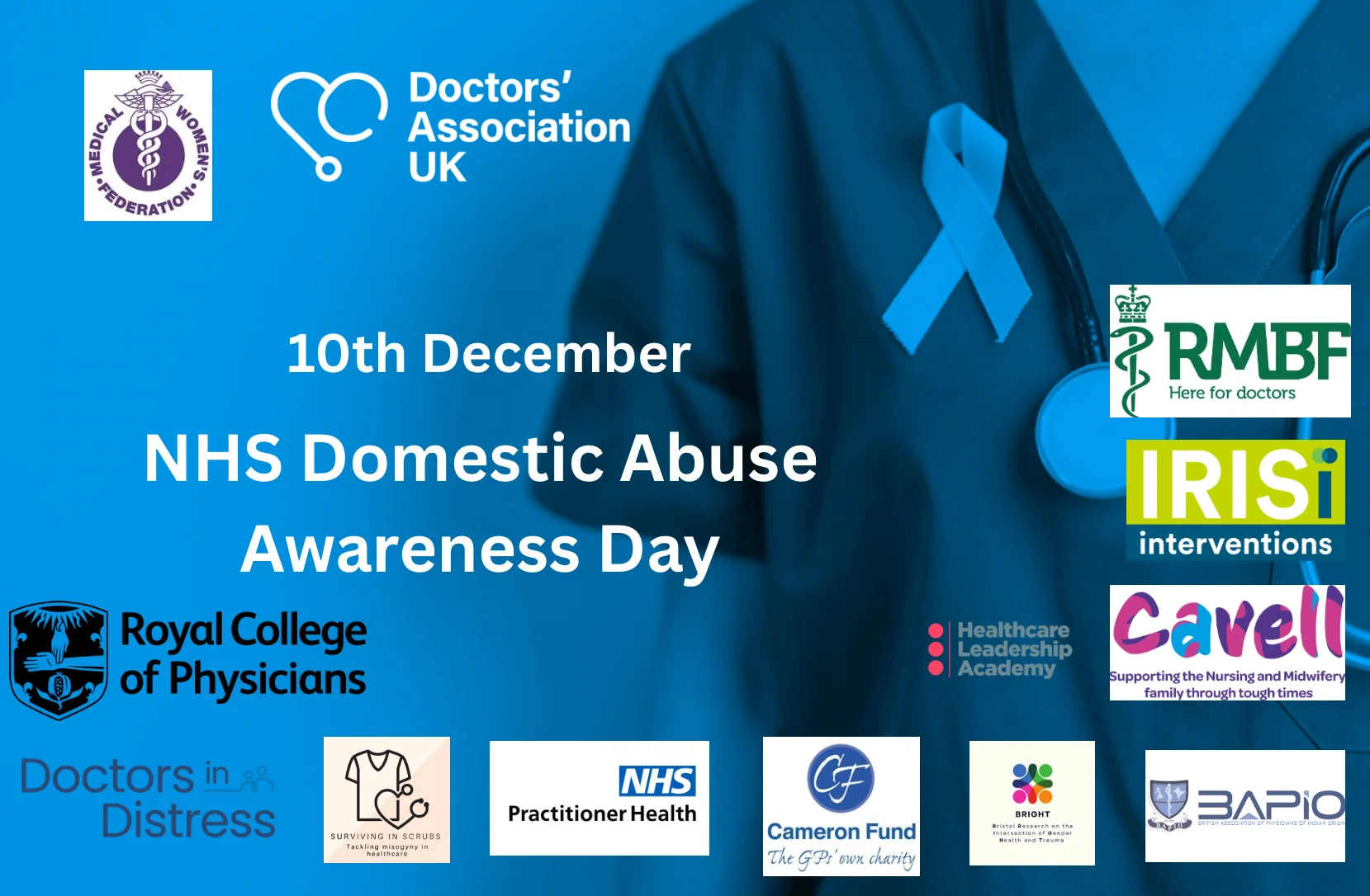 Image for NHS Domestic Abuse Awareness Day, which launches on Wednesday 10 December