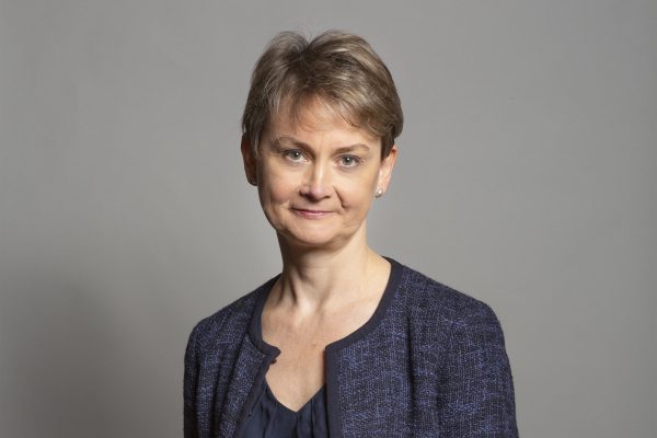 Official portrait of health secretary Yvette Cooper